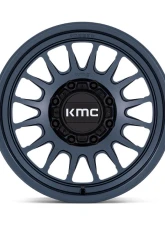 KMC KM447 Impact Forged Monoblock Wheel 17x8.5 6x135 0mm Metallic Blue                                     - KM447LX17856300 - Image 3