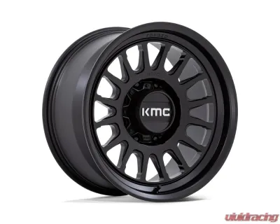 KMC KM447 Impact Forged Monoblock Wheel 18x9 6x139.7 0mm Satin Black - KM447MX18906800