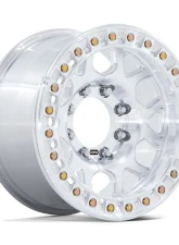 KMC KM450 Mesa Forged Slotted Beadlock Wheel 17x9 8x165.1 -12mm Raw Machined                                     - KM450DX17908012N - Image 3