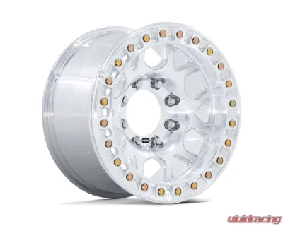 KMC KM450 Mesa Forged Slotted Beadlock Wheel 17x9 8x165.1 -12mm Raw Machined - KM450DX17908012N