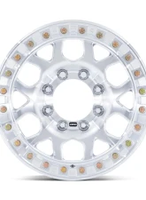KMC KM450 Mesa Forged Slotted Beadlock Wheel 17x9 8x165.1 -12mm Raw Machined                                     - KM450DX17908012N - Image 3