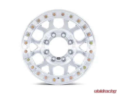 KMC KM450 Mesa Forged Slotted Beadlock Wheel 17x9 8x165.1 -12mm Raw Machined - KM450DX17908012N