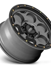 KMC KM541 Dirty Harry Wheel 17x8.5 8x170 0mm Satin Gray w/ Black Lip                                     - KM54178587900 - Image 2