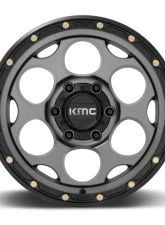 KMC KM541 Dirty Harry Wheel 17x8.5 8x170 0mm Satin Gray w/ Black Lip                                     - KM54178587900 - Image 3