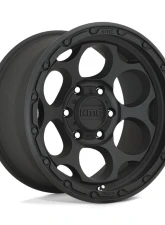 KMC KM541 Dirty Harry Wheel 17x8.5 6x139.7 18mm Textured Black                                     - KM54178568718 - Image 3
