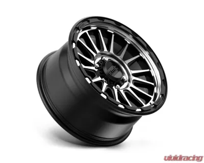 KMC KM542 Impact Wheel 16x7 5x114.3 30mm Satin Black Machined - KM54267012530