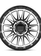 KMC KM542 Impact Wheel 16x7 5x114.3 30mm Satin Black Machined                                     - KM54267012530 - Image 3