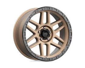 KMC KM544 Mesa Wheel 18x9 5x150 25mm Matte Bronze w/ Black Lip