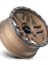 KMC KM544 Mesa Wheel 18x9 5x150 25mm Matte Bronze w/ Black Lip                                     - KM54489058625 - Image 2