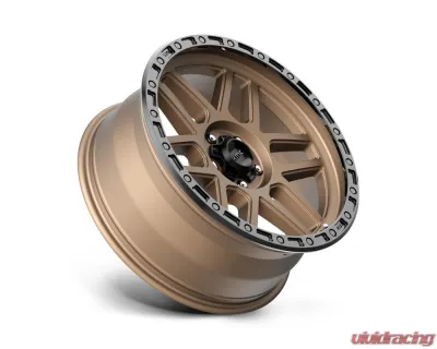 KMC KM544 Mesa Wheel 18x9 5x150 25mm Matte Bronze w/ Black Lip - KM54489058625