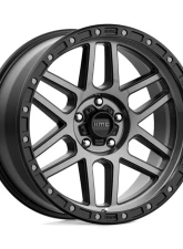 KMC KM544 Mesa Wheel 17x8.5 5x127 | 5x5 0mm Satin Black w/ Gray Tint                                     - KM54478550400 - Image 3