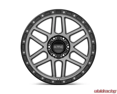 KMC KM544 Mesa Wheel 17x8.5 6x135 0mm Satin Black w/ Gray Tint - KM54478563400