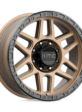 KMC KM544 Mesa Wheel 17x9 8x165.1 18mm Matte Bronze w/ Black Lip                                     - KM54479080618 - Image 3