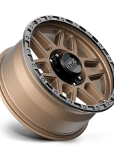 KMC KM544 Mesa Wheel 17x9 8x165.1 18mm Matte Bronze w/ Black Lip                                     - KM54479080618 - Image 2