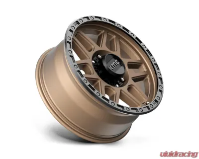 KMC KM544 Mesa Wheel 17x9 8x165.1 18mm Matte Bronze w/ Black Lip - KM54479080618