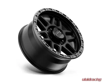 KMC KM544 Mesa Wheel 17x9 8x170 18mm Satin Black w/ Gloss Black Lip - KM54479087718