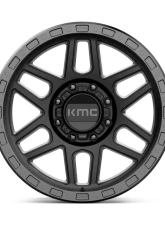 KMC KM544 Mesa Wheel 17x9 8x170 18mm Satin Black w/ Gloss Black Lip                                     - KM54479087718 - Image 3