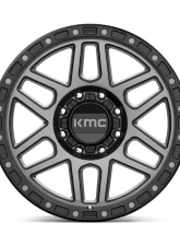 KMC KM544 Mesa Wheel 17x9 8x165.1 18mm Satin Black w/ Gray Tint                                     - KM54479080418 - Image 3