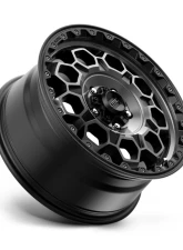 KMC KM545 Trek Wheel 17x9 5x127 | 5x5 -12mm Satin Black w/ Gray Tint                                     - KM54579050412N - Image 2