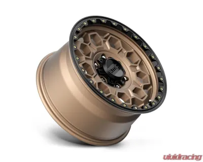KMC KM545 Trek Wheel 17x9 6x139.7 18mm Matte Bronze w/ Black Lip - KM54579068618