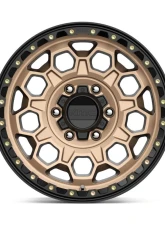 KMC KM545 Trek Wheel 17x9 6x139.7 18mm Matte Bronze w/ Black Lip                                     - KM54579068618 - Image 3