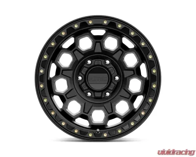 KMC KM545 Trek Wheel 17x9 6x139.7 18mm Satin Black - KM54579068718