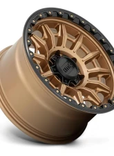 KMC KM547 Carnage Wheel 17x9 6x139.7 0mm Matte Bronze w/ Black Lip                                     - KM54779068600 - Image 2