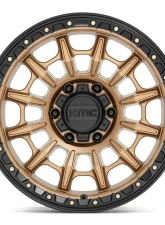 KMC KM547 Carnage Wheel 17x9 6x139.7 0mm Matte Bronze w/ Black Lip                                     - KM54779068600 - Image 3