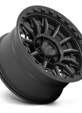 KMC KM547 Carnage Wheel 16x8 6x139.7 0mm Satin Black w/ Gray Tint                                     - KM54768068400 - Image 2