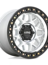 KMC KM549 GRS Wheel 18x8.5 5x127 | 5x5 0mm Machined w/ Satin Black Lip                                     - KM54988550500 - Image 3