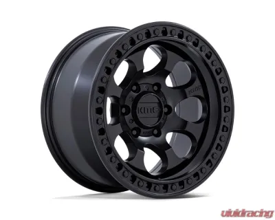 KMC KM550 Riot SBL Wheel 17x8.5 5x127 | 5x5 10mm Satin Black - KM550MX17855010
