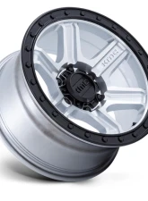 KMC KM551 Outrun Wheel 18x9 5x127 18mm Machined w/ Gloss Black Lip                                     - KM551DB18905018 - Image 2