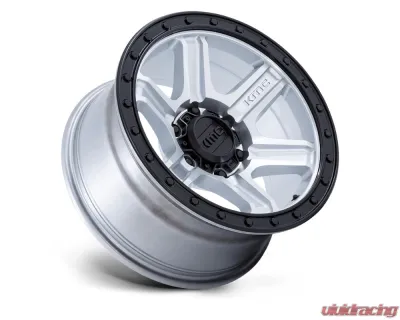 KMC KM551 Outrun Wheel 18x9 5x127 18mm Machined w/ Gloss Black Lip - KM551DB18905018