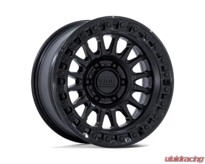 KMC KM552 IMS Wheel 20x9 6x135 18mm Matte Black w/ Gloss Black Lip - KM552MB20906318