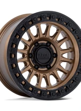 KMC KM552 IMS Wheel 20x9 6x139.7 18mm Matte Bronze w/ Gloss Black Lip                                     - KM552ZB20906818 - Image 3