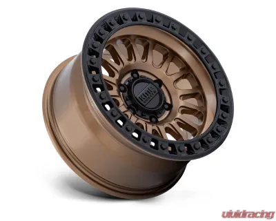 KMC KM552 IMS Wheel 20x9 6x139.7 18mm Matte Bronze w/ Gloss Black Lip - KM552ZB20906818