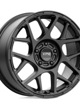 KMC KM708 Bully Wheel 17x8 5x112 38mm Satin Black                                     - KM70878057738 - Image 3