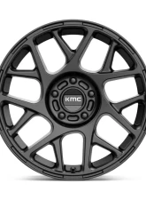 KMC KM708 Bully Wheel 17x8 5x112 38mm Satin Black                                     - KM70878057738 - Image 3