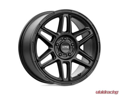 KMC KM716 Nomad Wheel 17x8 5x110 38mm Satin Black - KM71678042738