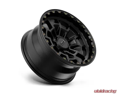 KMC KM718 Summit Wheel 16x8 6x139.7 0mm Satin Black - KM71868068700