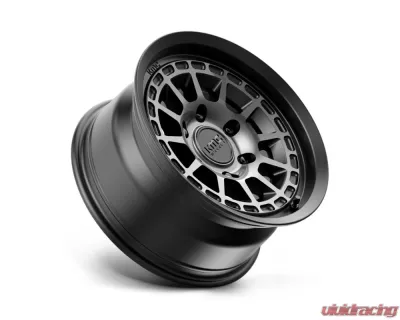 KMC KM719 Canyon Wheel 16x8 6x139.7 0mm Satin Black w/ Gray Tint - KM71968068400