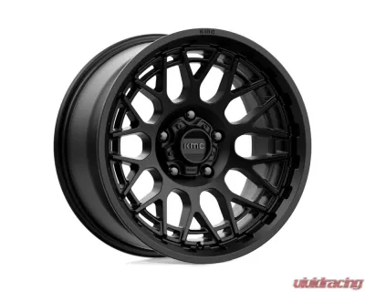 KMC KM722 Tecnhic Wheel 17x8.5 5x127 | 5x5 18mm Satin Black - KM72278550718