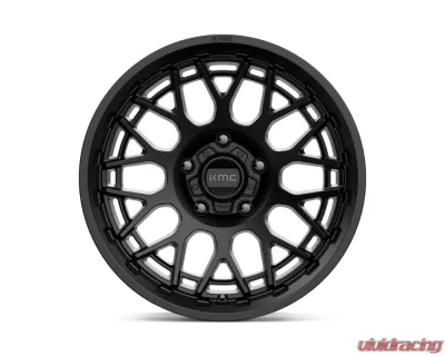 KMC KM722 Tecnhic Wheel 17x8.5 5x127 | 5x5 18mm Satin Black - KM72278550718