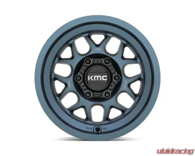 KMC KM725 Terra Wheel 17x9 5x127 | 5x5 -38mm Metallic Blue - KM725LX17905038N