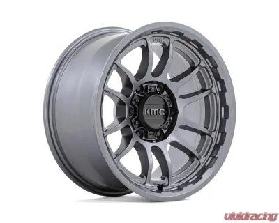 KMC KM727 Wrath Wheel 17x8.5 6x139.7 -10mm Matte Anthracite - KM727AX17856810N