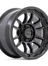 KMC KM727 Wrath Wheel 17x8.5 6x139.7 -10mm Satin Black                                     - KM727MX17856810N - Image 3