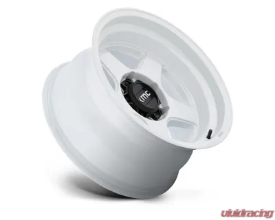 KMC KM728 Lobo Wheel 17x8.5 6x139.7 -10mm Gloss White - KM728WX17856810N