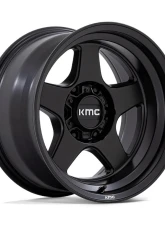 KMC KM728 Lobo Wheel 17x8.5 6x139.7 -10mm Matte Black                                     - KM728MX17856810N - Image 3