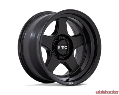 KMC KM728 Lobo Wheel 17x8.5 6x139.7 -10mm Matte Black - KM728MX17856810N