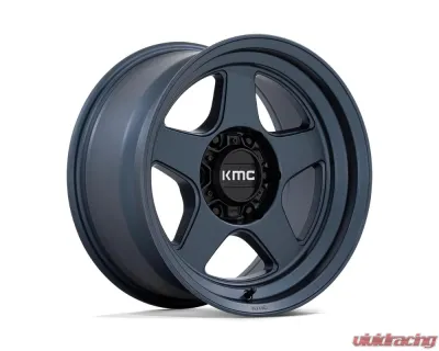 KMC KM728 Lobo Wheel 17x9 6x139.7 -38mm Metallic Blue - KM728LX17906838N